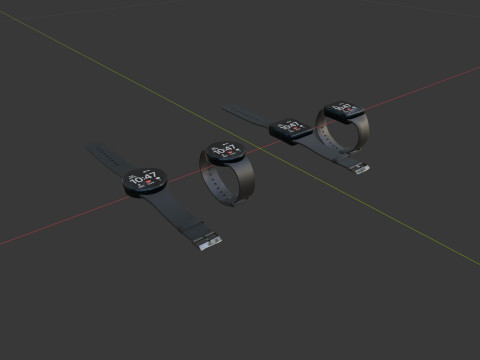 Smart Watches Modello 3D