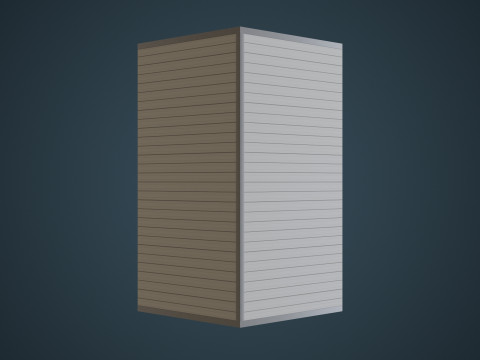 Pole Barn Garage EXTERIOR ONLY 3D मॉडल
