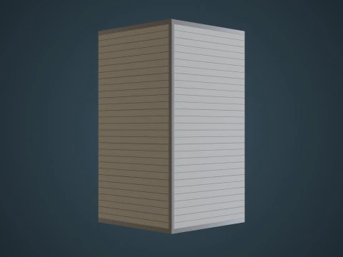 Pole Barn Garage EXTERIOR ONLY 3D Model