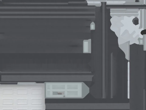 Pole Barn Garage EXTERIOR ONLY 3D Model