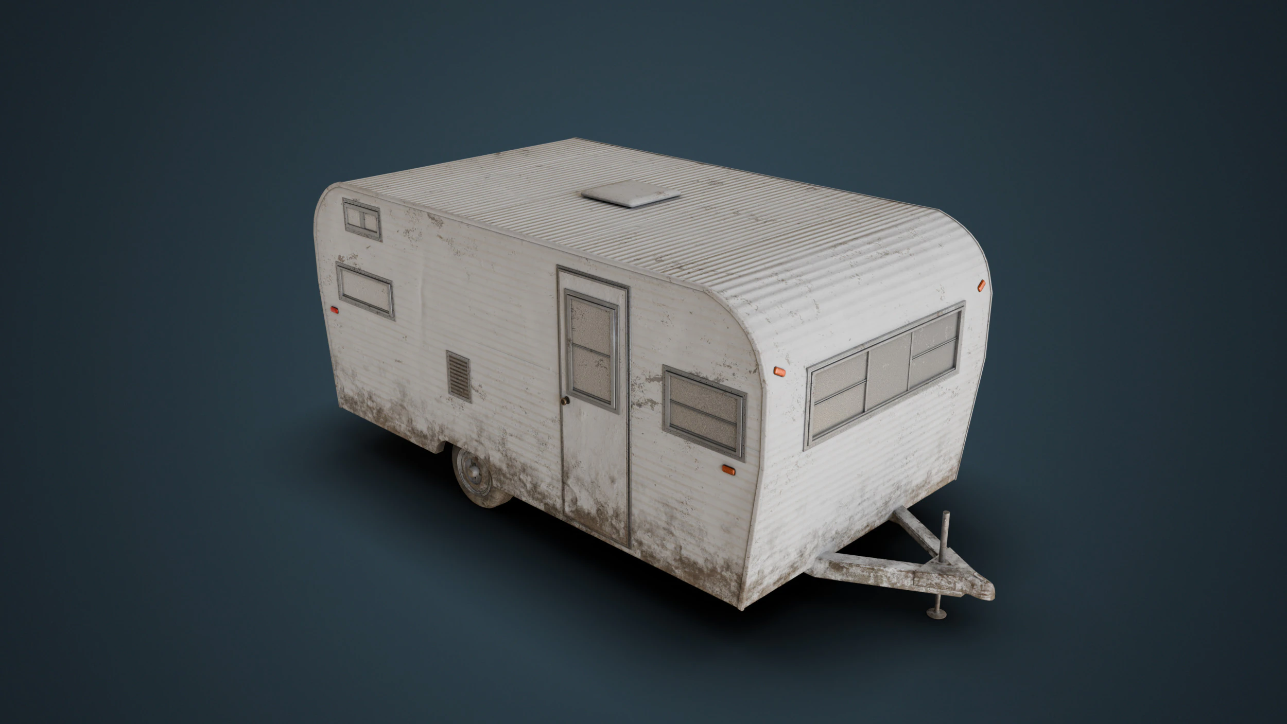 Campista Velho Modelo 3D .c4d .max .obj .3ds .fbx .stl .blend