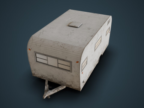 Old Camper 3D 모델