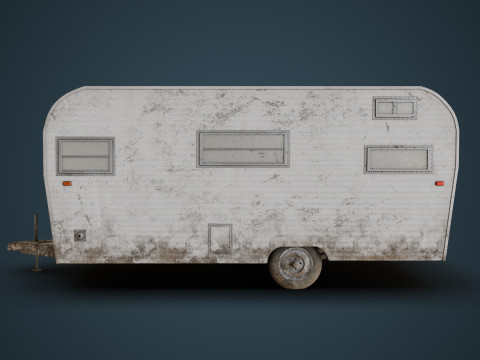 Old Camper 3D 모델