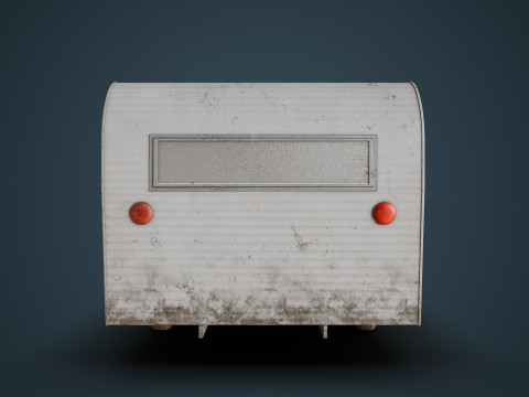 Old Camper 3D 모델