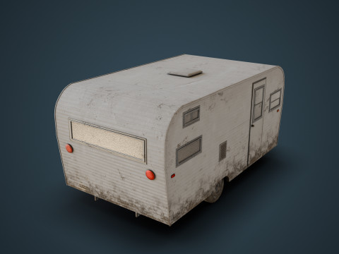 Old Camper 3D 모델