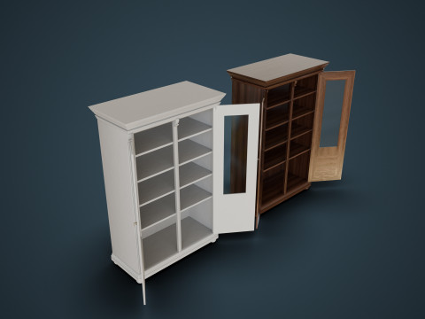 China Cupboards Modelo 3D