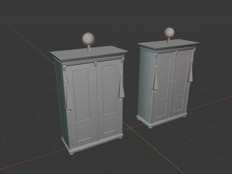 China Cupboards 3D Model