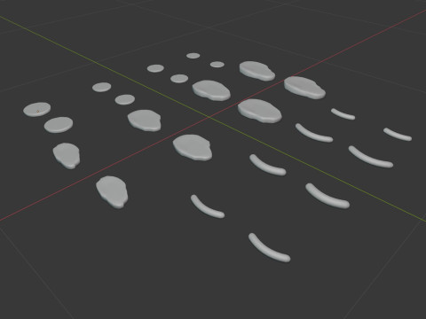 Grill Food 3D Modell