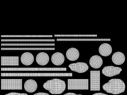 Grill Food 3D Modell