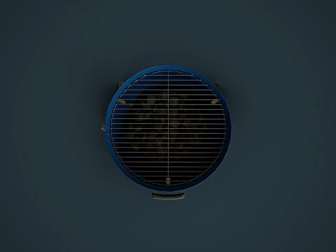 Charcoal Grill 3D Model