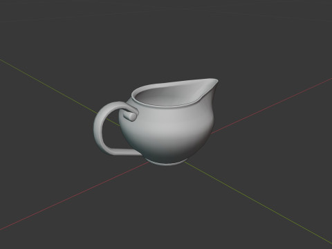 China Tea Set Modèle 3D