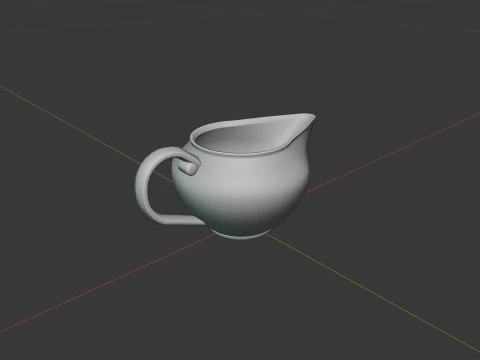 China Tea Set 3D Model