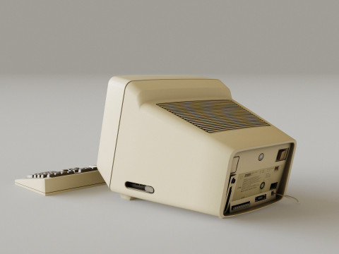 DEC VT220 Video Terminal 3D Модель