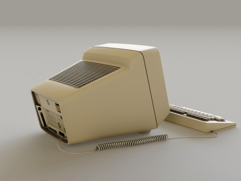 DEC VT220 Video Terminal 3D Модель