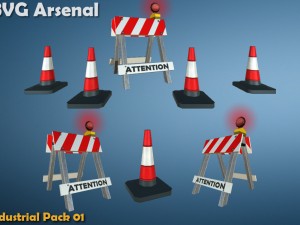 industrial package - hq Model 3D