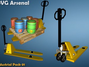 industrial package - hq Model 3D