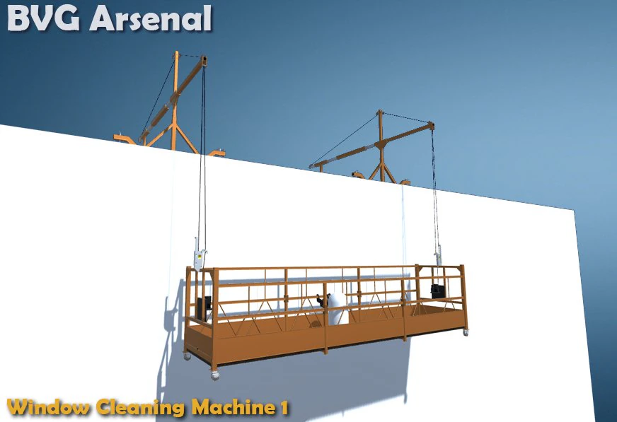 window cleaning machine 1 3D Model .c4d .max .obj .3ds .fbx .stl .blend 