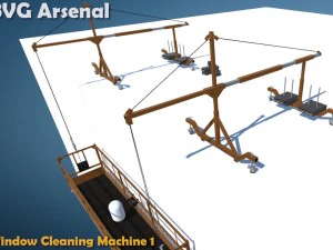 window cleaning machine 1 3D Model