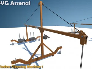 window cleaning machine 1 3D Model