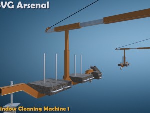 window cleaning machine 1 3D 模型
