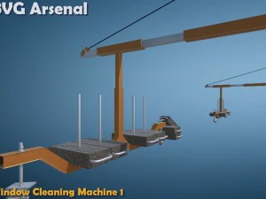 window cleaning machine 1 3D Model