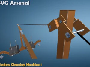 window cleaning machine 1 3D Model