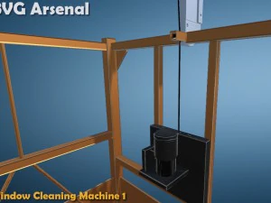 window cleaning machine 1 3D Model