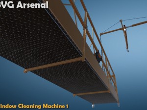 window cleaning machine 1 3D 模型