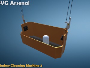 window cleaning machine 2 Modello 3D