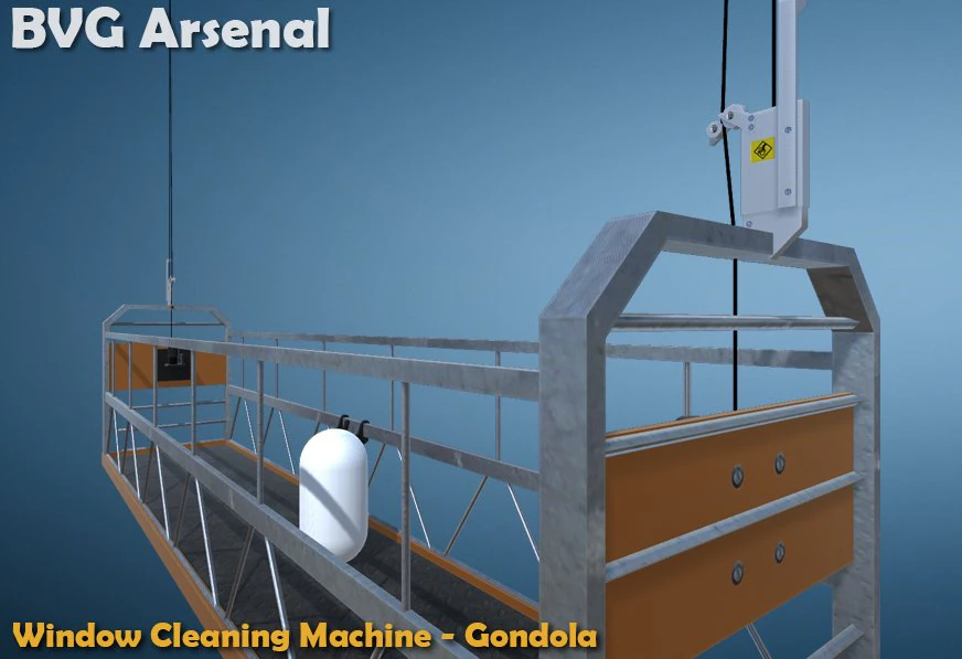 wcm-gondola 3D Model .c4d .max .obj .3ds .fbx .stl .blend 