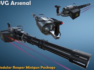 modular reaper minipackage - hq 3D 모델