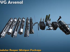 modular reaper minipackage - hq 3D 모델
