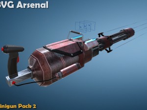minipack 2 3D Model