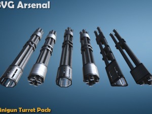 miniturret - hq 3D Model