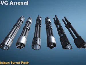 miniturret - hq 3D Model
