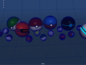 pokeballs Modelo 3D
