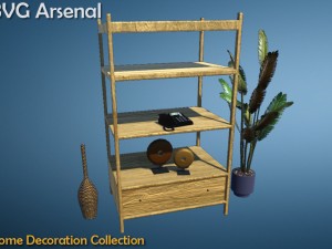 home decoration collection - hq 3D Model