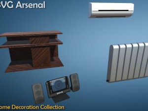 home decoration collection - hq 3D Model