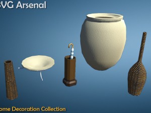 home decoration collection - hq 3D Model