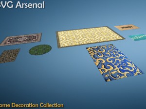 home decoration collection - hq 3D Model