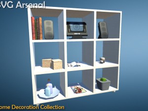 home decoration collection - hq 3D Model