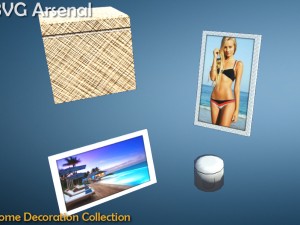 home decoration collection - hq 3D Model