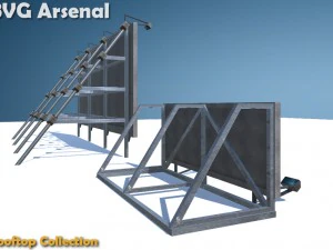 rooftop collection - hq 3D Model