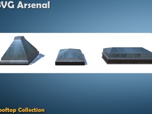 rooftop collection - hq 3D Model