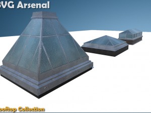 rooftop collection - hq 3D Model