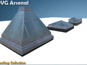 rooftop collection - hq 3D Model