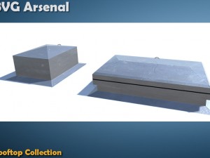 rooftop collection - hq 3D Model