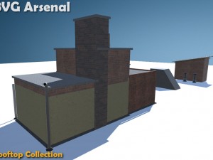 rooftop collection - hq 3D Model