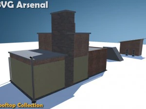 rooftop collection - hq 3D Model