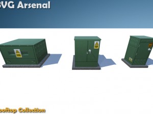 rooftop collection - hq 3D Model